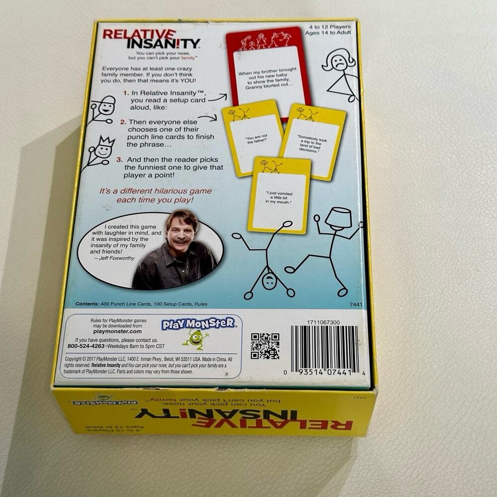 Relative Insanity Card Game - Picture 4 of 4